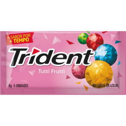 Goma Mascar Trident 8gr Tutti Frutti