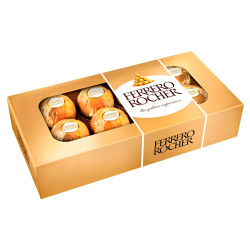 Bombom Ferrero Rocher com 8un 100gr