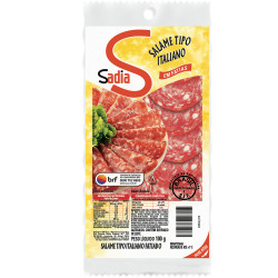 Salame Sadia Italiano 100gr Fatiado