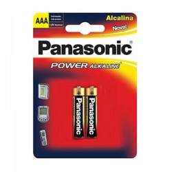 Pilha Panasonic Power Alcalina AAA 2un P