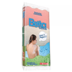 Esponja Betta Banho Lv3 e Pg 2un