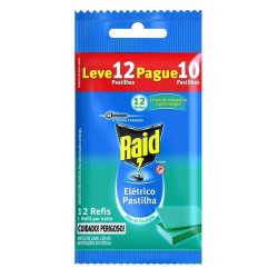 Repelente Raid Pastilha Lv12 Pg10 Eucali