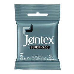 Preservativo Jontex com 3un Lubrific
