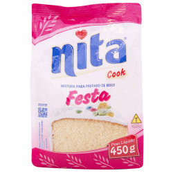 Mistura de  Bolo Nita 450gr Festa