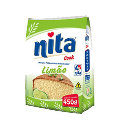 Mistura de  Bolo Nita 450gr Limao