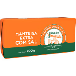 Manteiga Aviacao Pacote 200gr com Sal