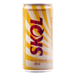Cerveja Skol Lata 269ml
