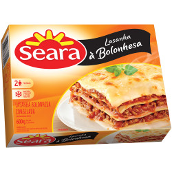 Lasanha Seara 600gr Bolonhesa