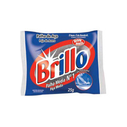 Palha De Aco Brillo 25gr 1 Media