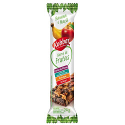 Barra Frutas Kobber 24gr Banana e Maca