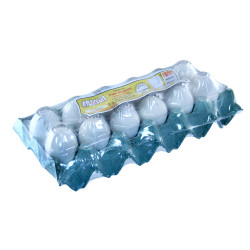 Ovos Brancos Pvc 1dz