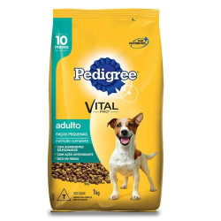 Racao Pedigree 1kg Adulto Raca Pequenas