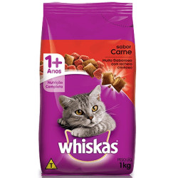 Racao Whiskas 1kg Ad Carne