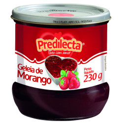 Geleia Predilecta 230gr Morango