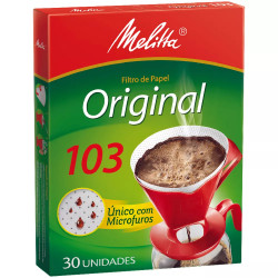 Filtro De Papel Melitta 103 com 30un