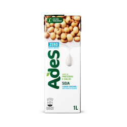 Alimento Soja Ades Original 1lt Zero