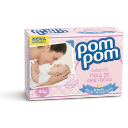Sabonete Pom Pom 80gr oleo de Amendoas