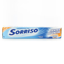 Creme Dental Sorriso 90g Dentes Brancos