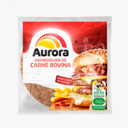 Hamburguer Aurora 56gr Bovino