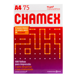 Papel Chamex A4 Office Profissional 500 