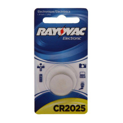 Pilha Litio Botao 3V Rayovac Cr2025