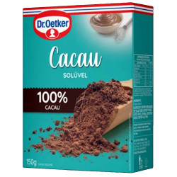 Chocolate em Pó 100% Dr. Oetker Solúvel 