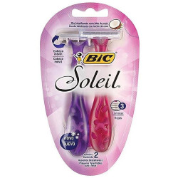 Aparelho Barbear Bic Soleil com 2un