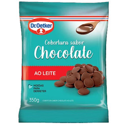 Cobertura Dr Oetker Moeda 350gr Ao Leite