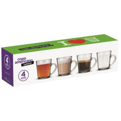 Conjunto Caneca Nadir 270ml Con 4un Amer