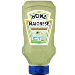 Maionese Heinz Pet 215gr Alho com ervas