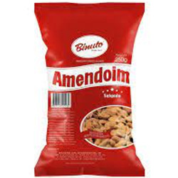 Amendoim Binuto 250gr Salgado