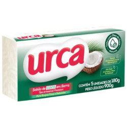Sabão Barra Urca 900gr Coco