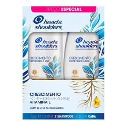 Kit Shampoo Head e Shoulders 200ml Cresc