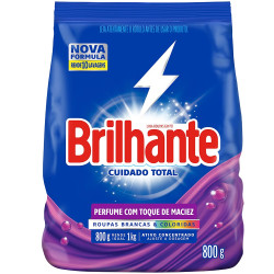 Lava Roupas Pó Brilhante Sachê 800gr Cui