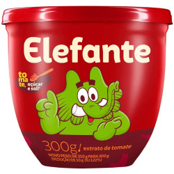 Extrato Tomate Elefante Pote 300gr