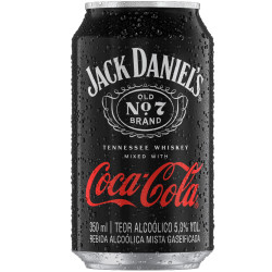 Bebida Mista Jack Daniels 350ml Coca Col