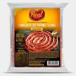 Linguiça Real Fina Pernil Pacote 500gr T