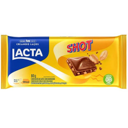 Chocolate Lacta 80gr Shot