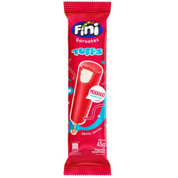 Picolé Fini Tubes 45gr Morango