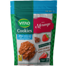 Biscoito Cookies Vitao 120gr Coberto Cho