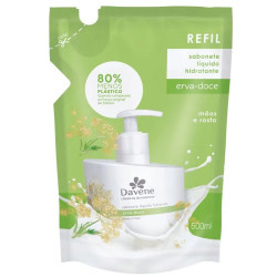 Sabonete Líquido Davene Refil 500ml Erva