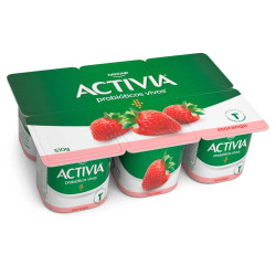 Leite Fermentado Activia 510ml Morango