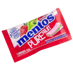 Goma de Mascar Mentos Pure 8,5g Fruit