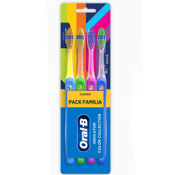 Escova Dental Oral B Indicat Color Com 4
