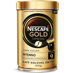 Café Solúvel Nescafé Gold Lata 100gr Int