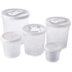 Conjunto Pote Clic com Rosca Plasútil co