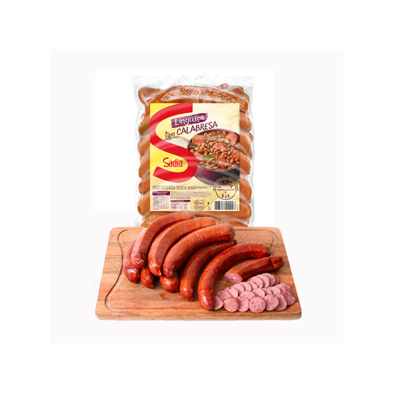 Linguiça Calabresa Sadia Kg 