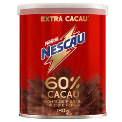 Achocolatado em Pó Nescau Lata 180gr 60%