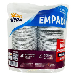 Assadeira Moldada Alumínio 100ml com 100