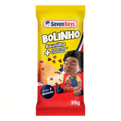 Bolinho Seven Boys 35gr Baunilha Com Got